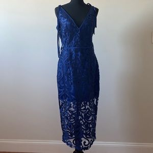 Navy Blue Formal Dress